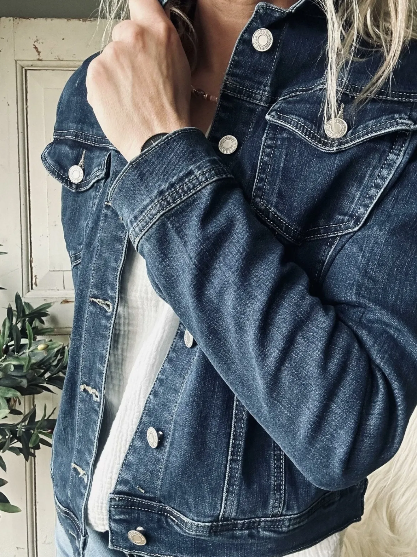 VIAMAJA Jakke Denim dark Clearance