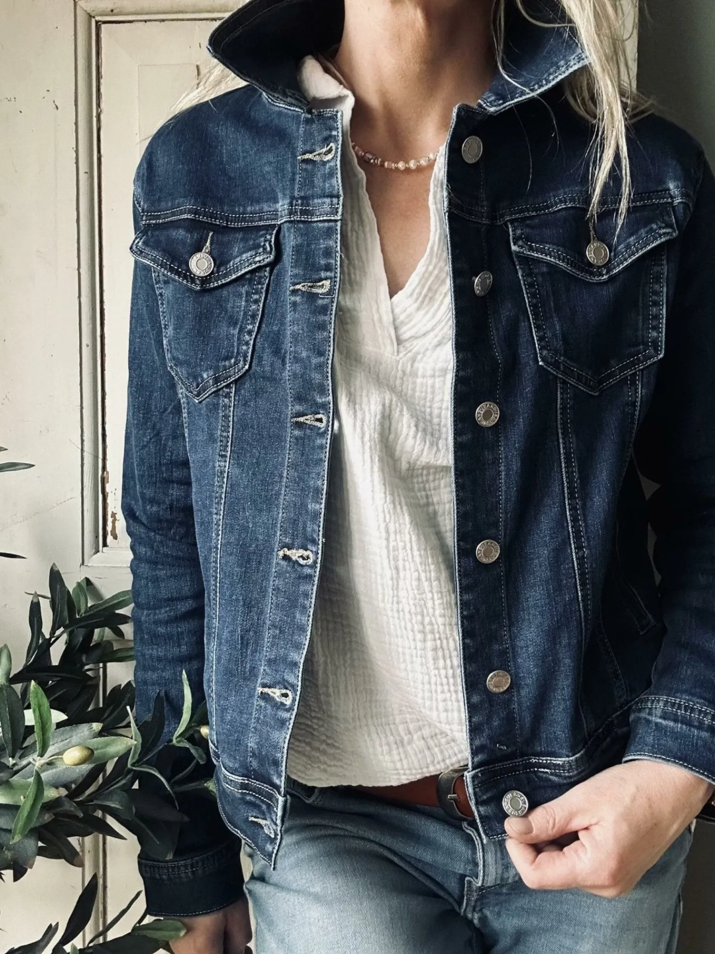 VIAMAJA Jakke Denim dark Clearance