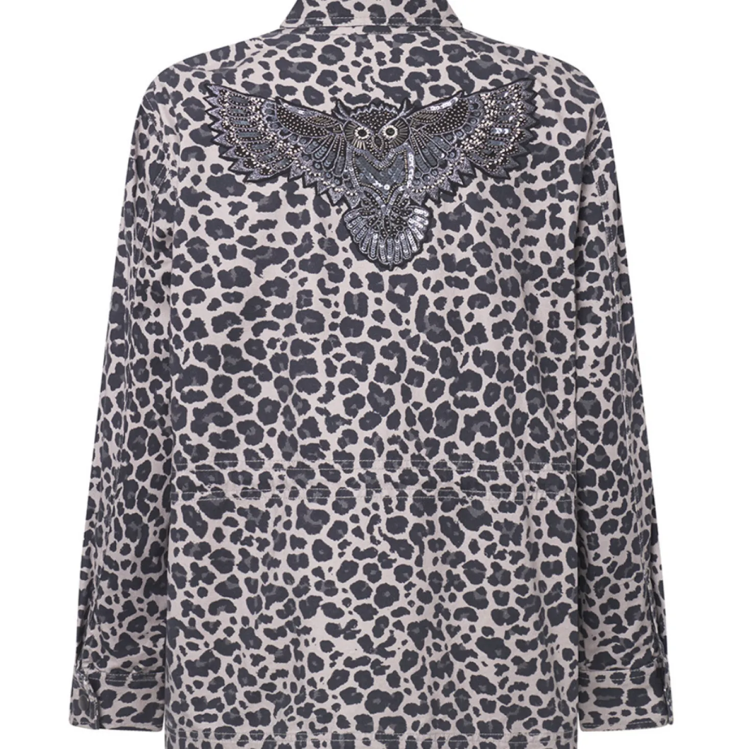 VIAMAJA Jakke Leopard Grey Sale