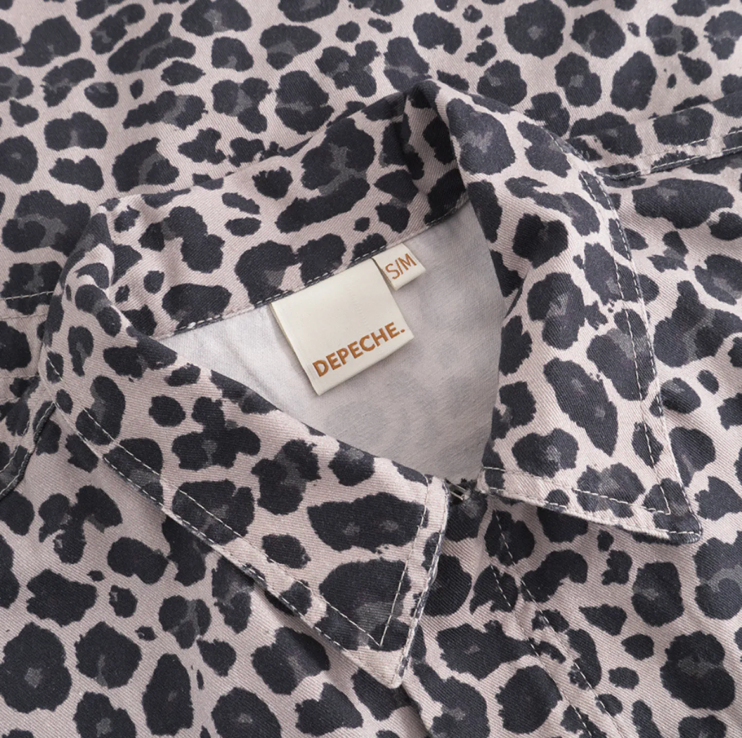 VIAMAJA Jakke Leopard Grey Sale