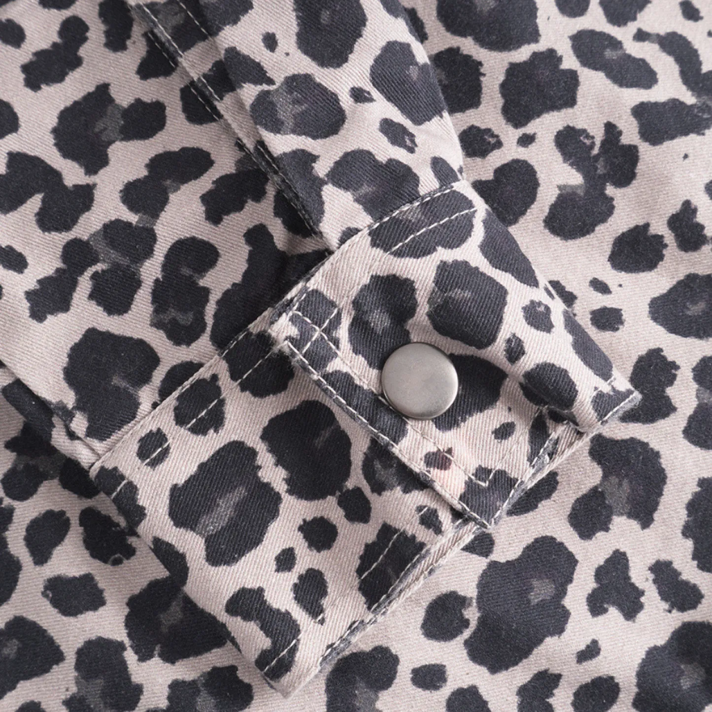 VIAMAJA Jakke Leopard Grey Sale