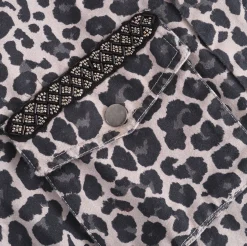 VIAMAJA Jakke Leopard Grey Sale