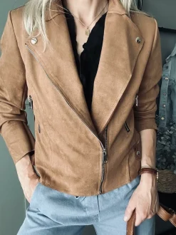 VIAMAJA Jakke Lys Camel New