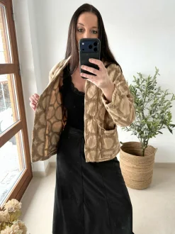 VIAMAJA Jakke med broderi - Alison Best