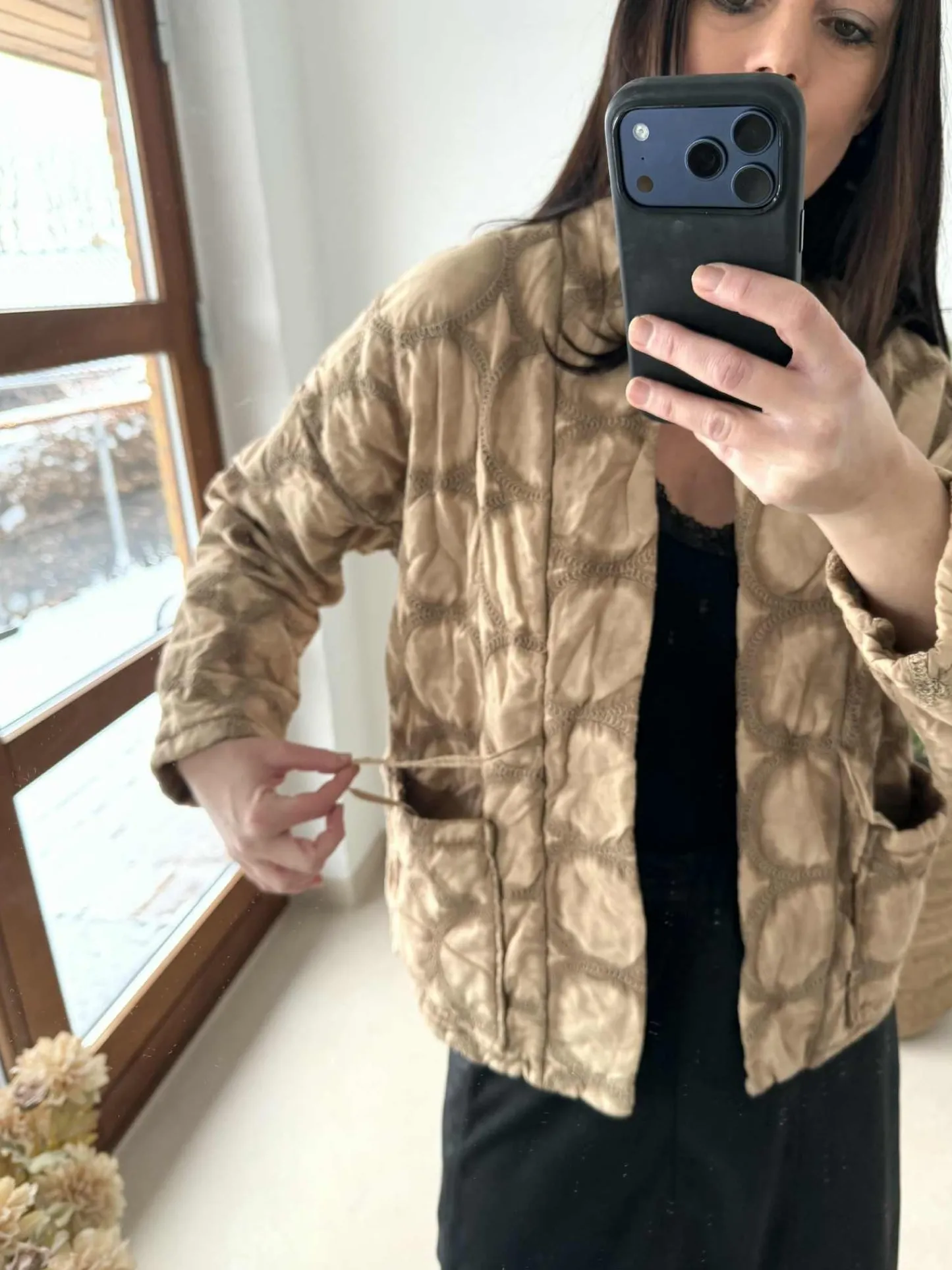 VIAMAJA Jakke med broderi - Alison Best