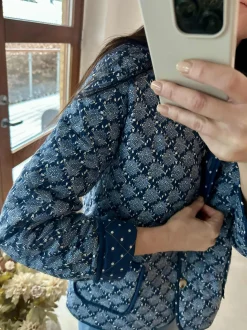 VIAMAJA Jakke Quilt - Avril navy New