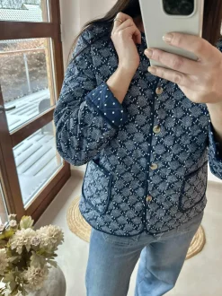 VIAMAJA Jakke Quilt - Avril navy New