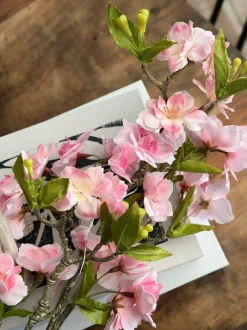 VIAMAJA Japansk Kirsebærgren med lys - Rosa Outlet