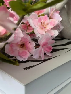 VIAMAJA Japansk Kirsebærgren med lys - Rosa Outlet