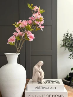 VIAMAJA Japansk Kirsebærgren med lys - Rosa Outlet