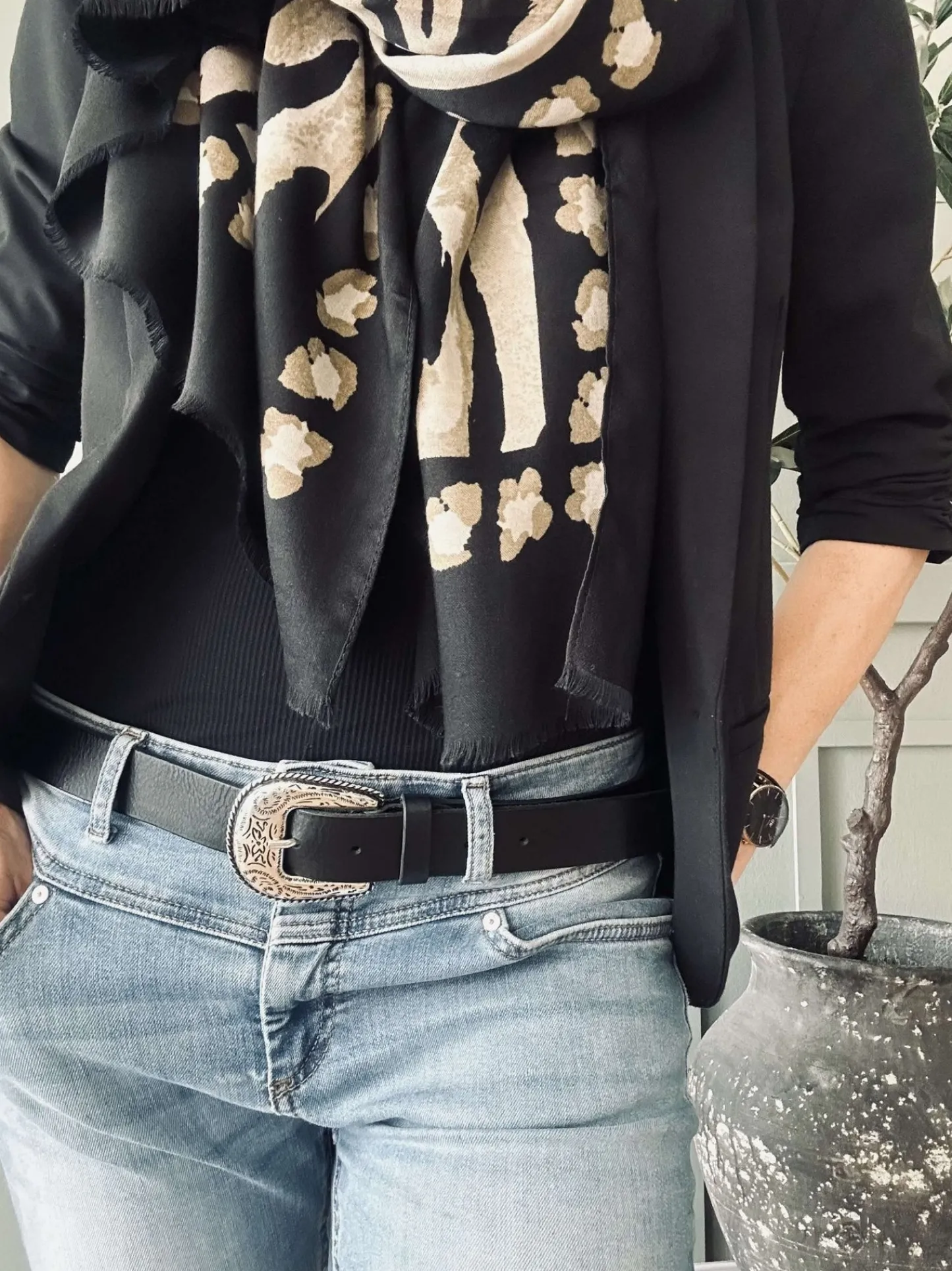 VIAMAJA Jeans bælte – Black Online