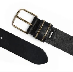 VIAMAJA Jeans bælte - Black / gold Online