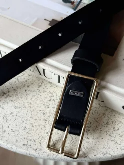 VIAMAJA Jeans bælte - Black / gold Best