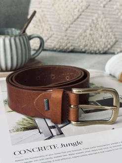 VIAMAJA Jeans bælte - Missouri cognac Outlet