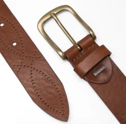 VIAMAJA Jeans bælte - Missouri cognac Outlet