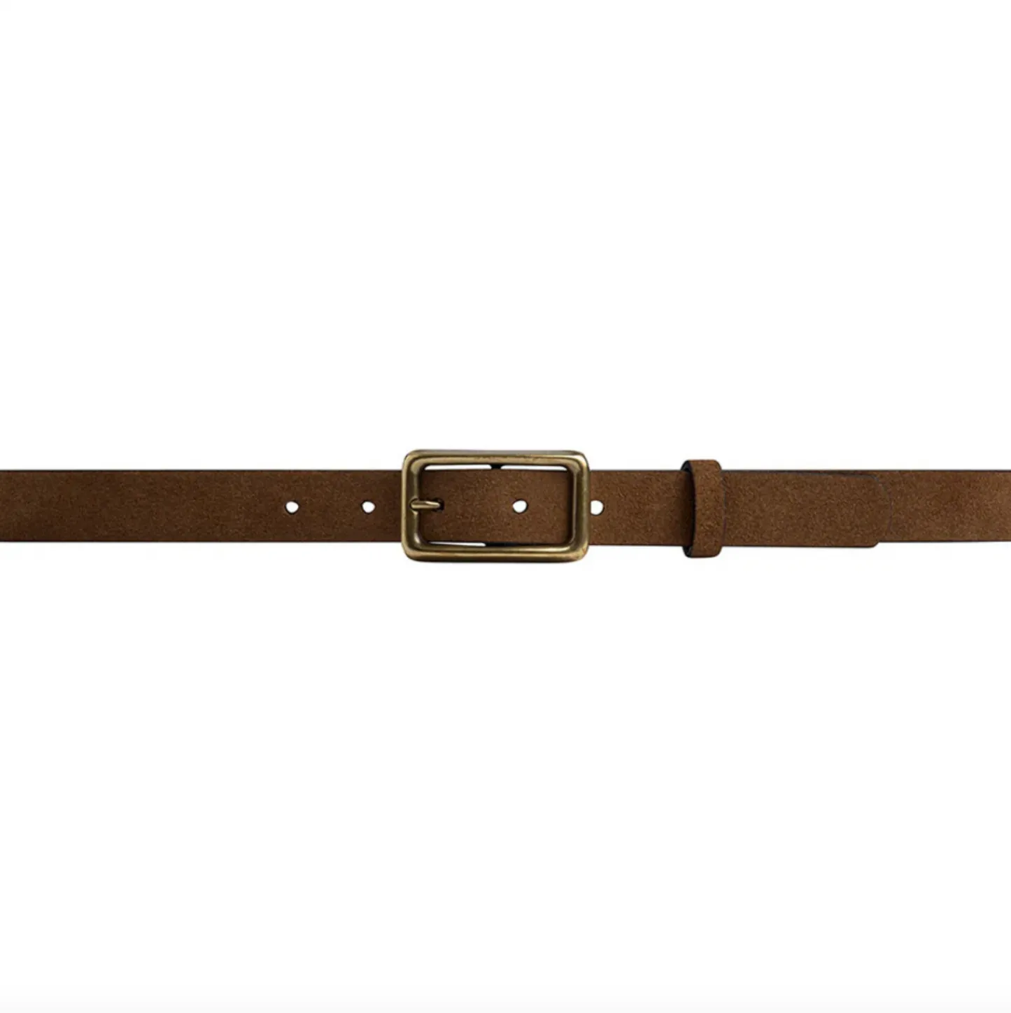VIAMAJA Jeans bælte - Ruskind