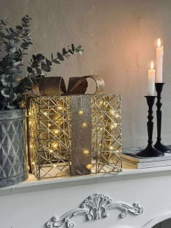 VIAMAJA Julegaver med led lys - 3 stk. Hot