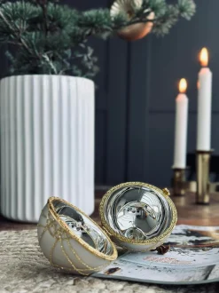 VIAMAJA Julekugler i glas GOLD - Pakke med 3 stk Discount