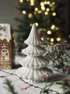 VIAMAJA Juletræ - Hvid porcelæn Online