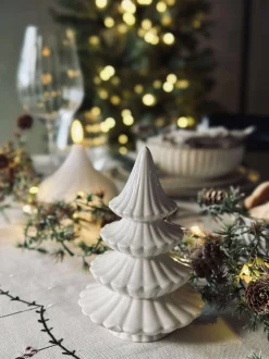 VIAMAJA Juletræ - Hvid porcelæn Online