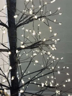 VIAMAJA Juletræ med 1600 led lys - Black Clearance
