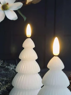 VIAMAJA Juletræ med led lys - Sæt med 2 stk. Hvid Online