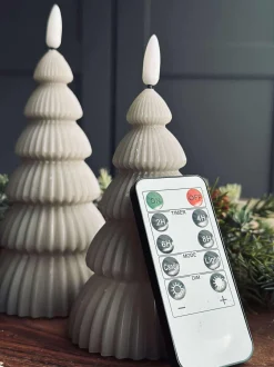 VIAMAJA Juletræ med led lys - Sæt med 2 stk. Sand