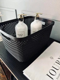 VIAMAJA Kasse med låg - Medium VILA BLACK Clearance