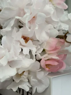 VIAMAJA Kirsebærgren med lys - Rosa / hvid New