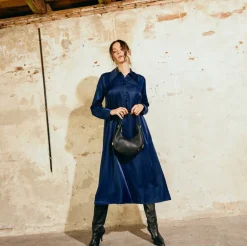 VIAMAJA Kjole Cindy Midnight Blue Clearance