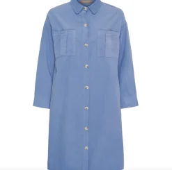 VIAMAJA Kjole i baby fløjl - Jeans Best