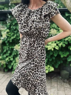 VIAMAJA Kjole LANA off shoulder Leo Online