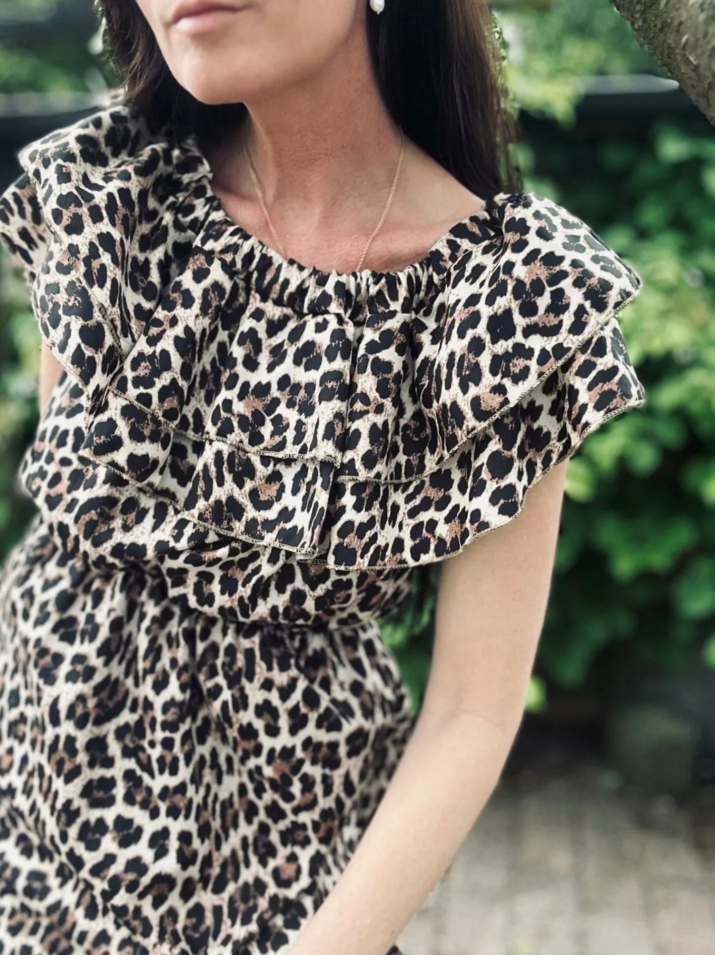 VIAMAJA Kjole LANA off shoulder Leo Online