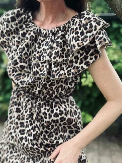 VIAMAJA Kjole LANA off shoulder Leo Online