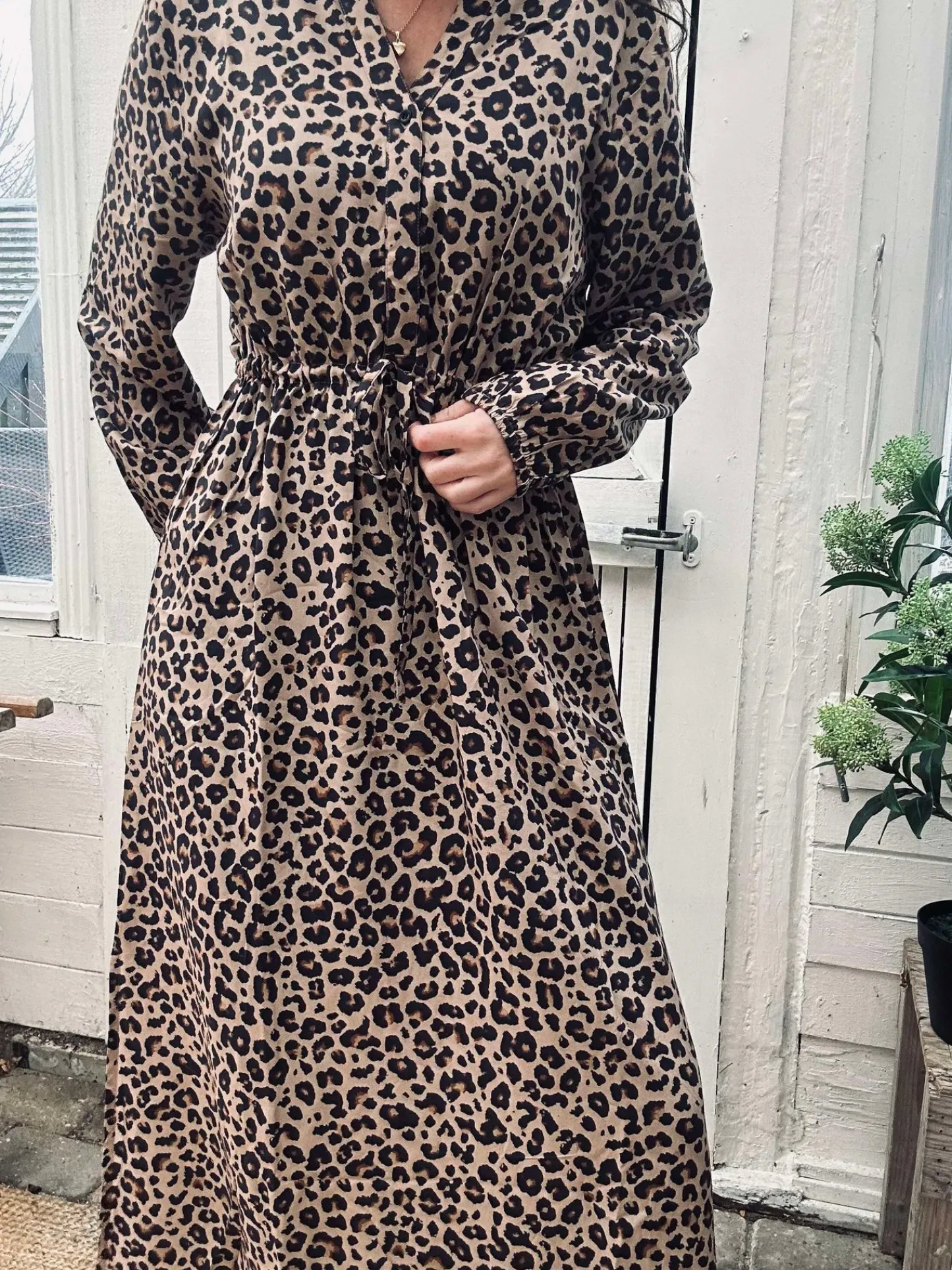 VIAMAJA Kjole Lina Leopard Hot