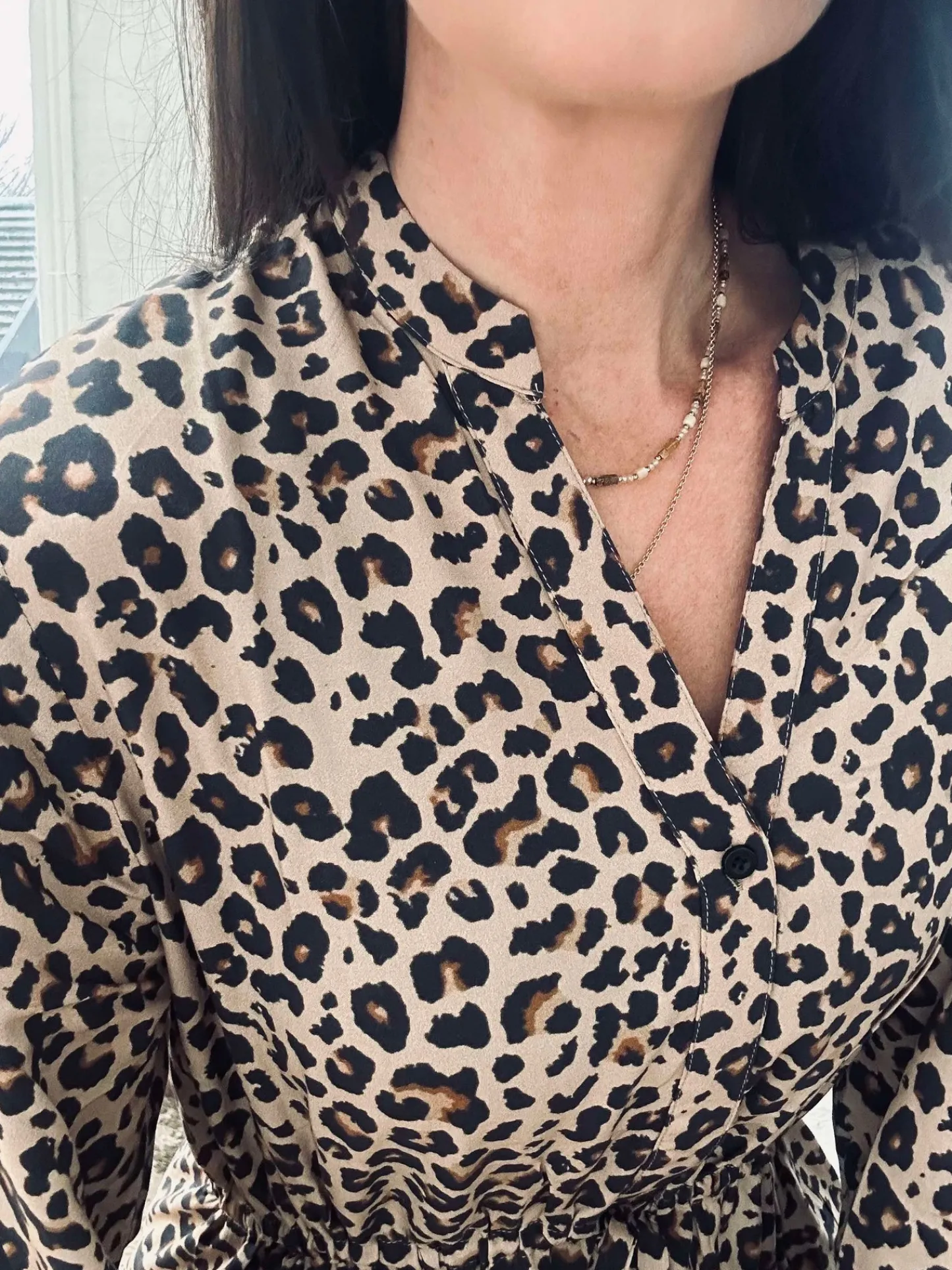 VIAMAJA Kjole Lina Leopard Hot