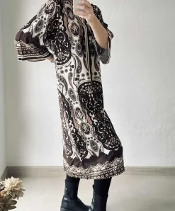 VIAMAJA Kjole Marrone New