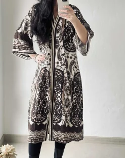 VIAMAJA Kjole Marrone New