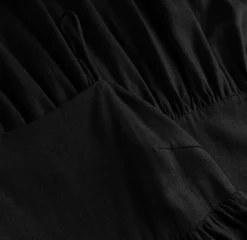 VIAMAJA Kjole Tara depeche - Black Online