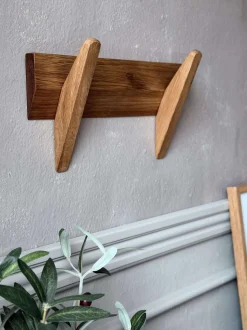 VIAMAJA Knagerække - Eg 2 hooks Outlet