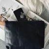 VIAMAJA Kosmetikpung / Clutch - Black leather New