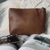 VIAMAJA Kosmetikpung / Clutch - Cognac leather Outlet