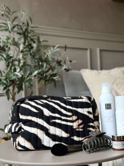 VIAMAJA Kosmetiktaske Zebra Large Sale
