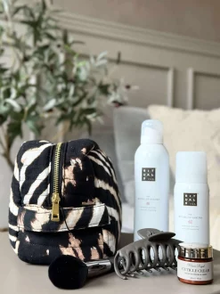 VIAMAJA Kosmetiktaske Zebra Large Sale