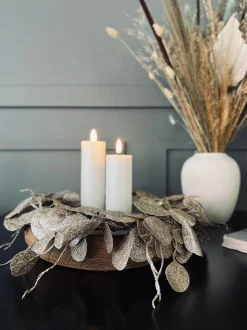 VIAMAJA Krans med glimmer - Lys Outlet