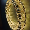 VIAMAJA Krans med mikro led lys - 38cm Hot