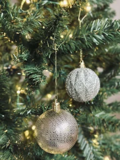 VIAMAJA Krog til opsætning af julepynt - Guld New