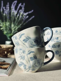 VIAMAJA Krus Flora Blå Outlet
