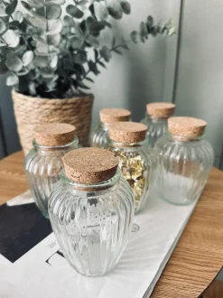 VIAMAJA Krydderiglas m. kork 280 ml – pakke med 6 stk Sale