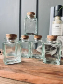 VIAMAJA Krydderiglas m. kork 80ml – pakke med 6 stk Clearance